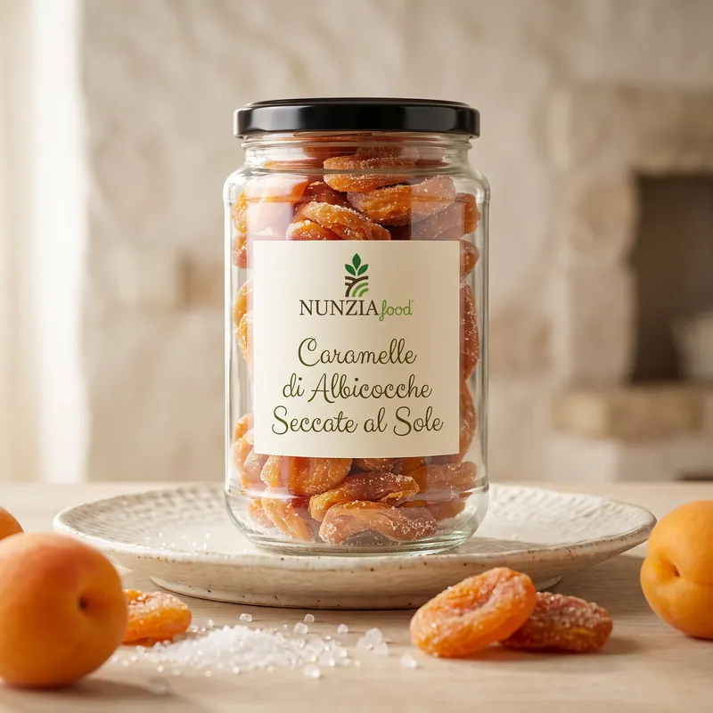 Caramelle di albicocche seccate al sole Nunzia Food