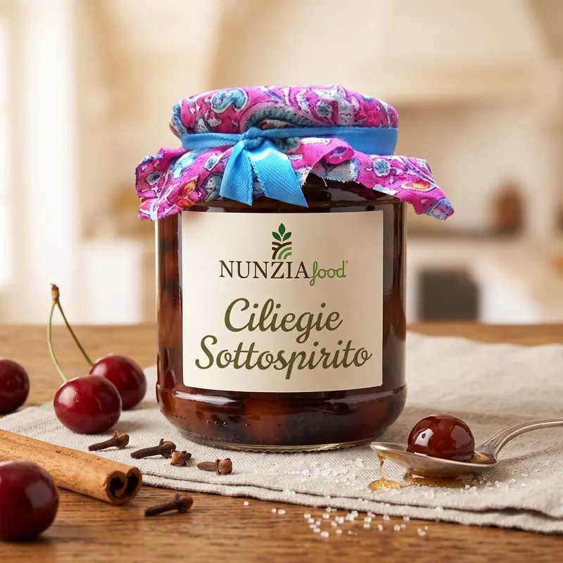 Ciliegie sottospirito Nunzia Food