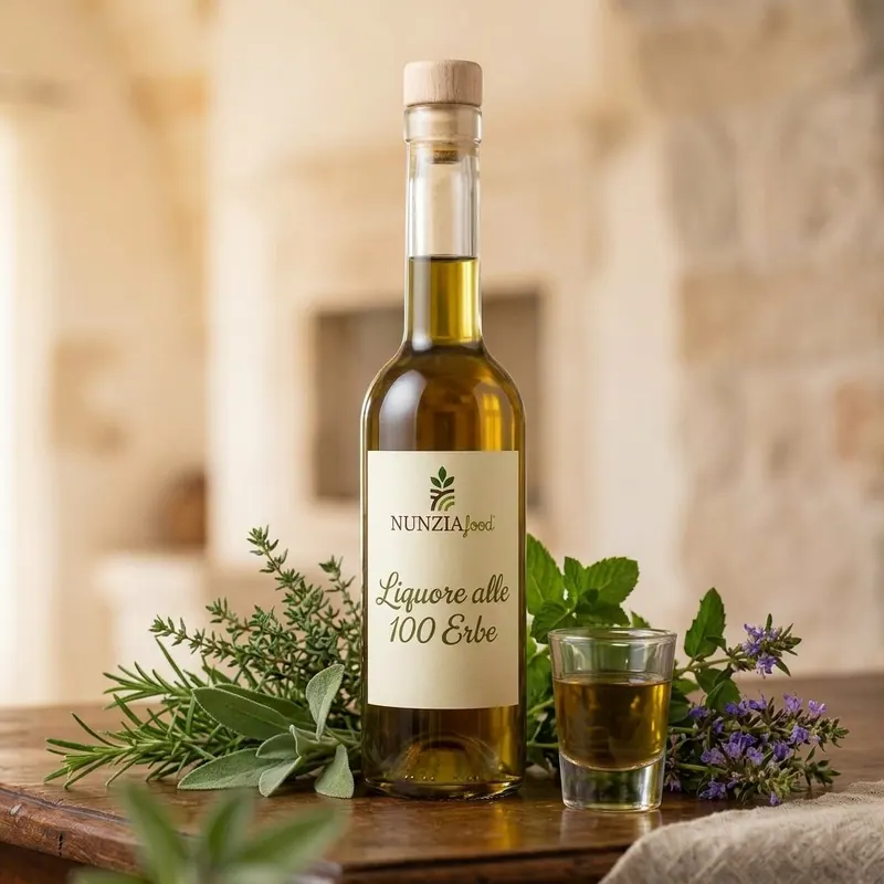 Liquore alle 100 erbe di Nunzia