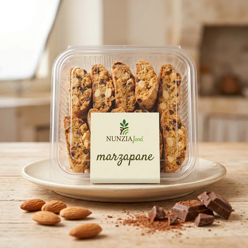 Marzapane biscotti alle mandorle e cioccolato Nunzia Food