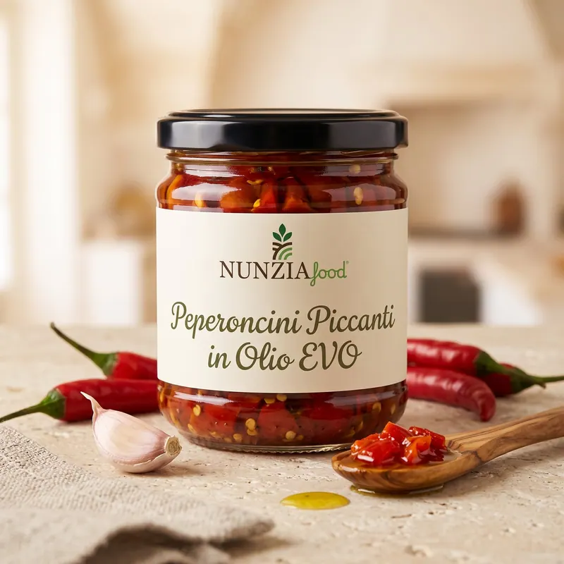 Nunzia Food - peperoncini piccanti sottolio