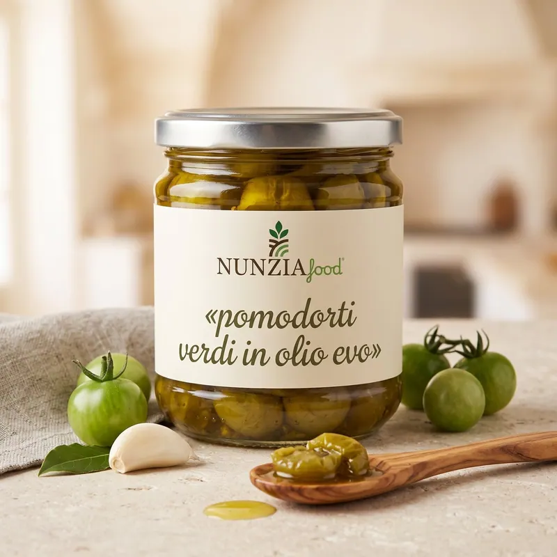 Pomodori verdi sott'olio extravergine Nunzia Food