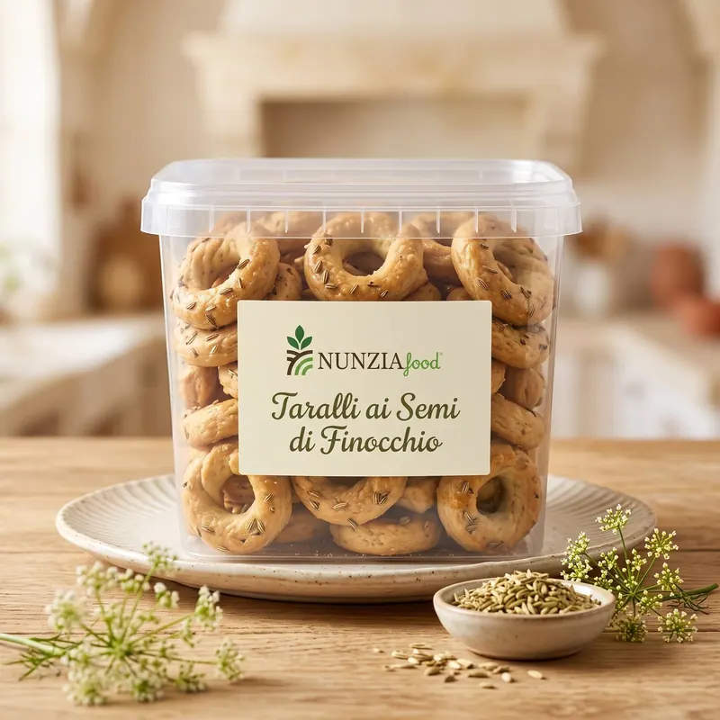 Taralli ai semi di finocchio Nunzia Food