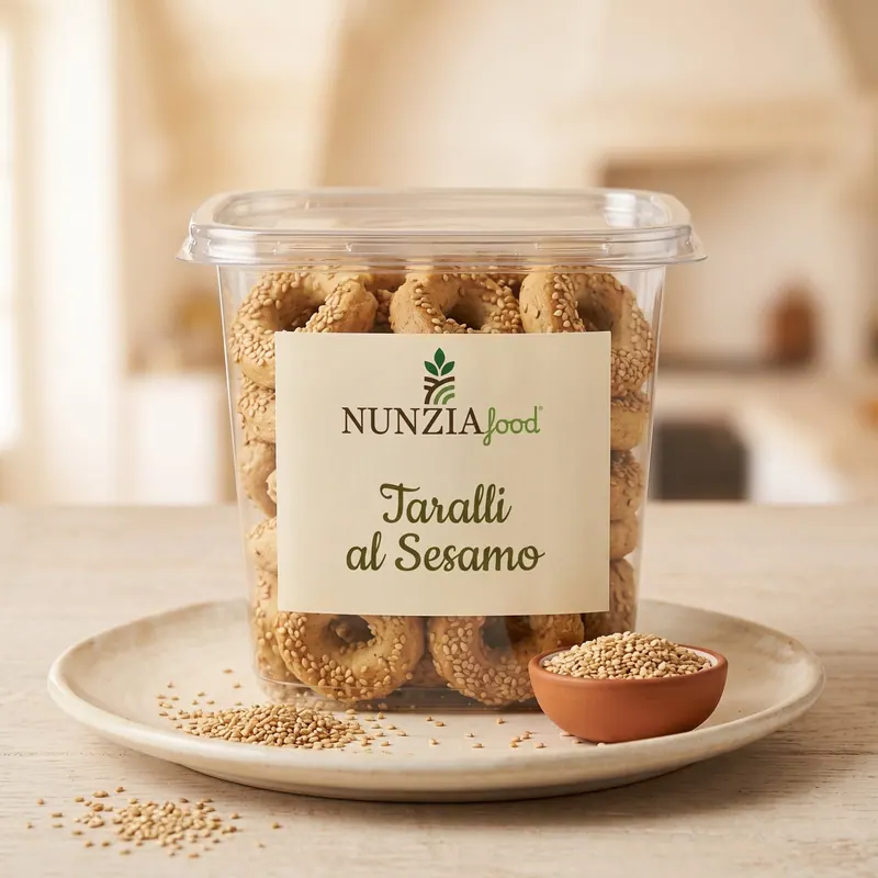 Taralli al sesamo Nunzia Food