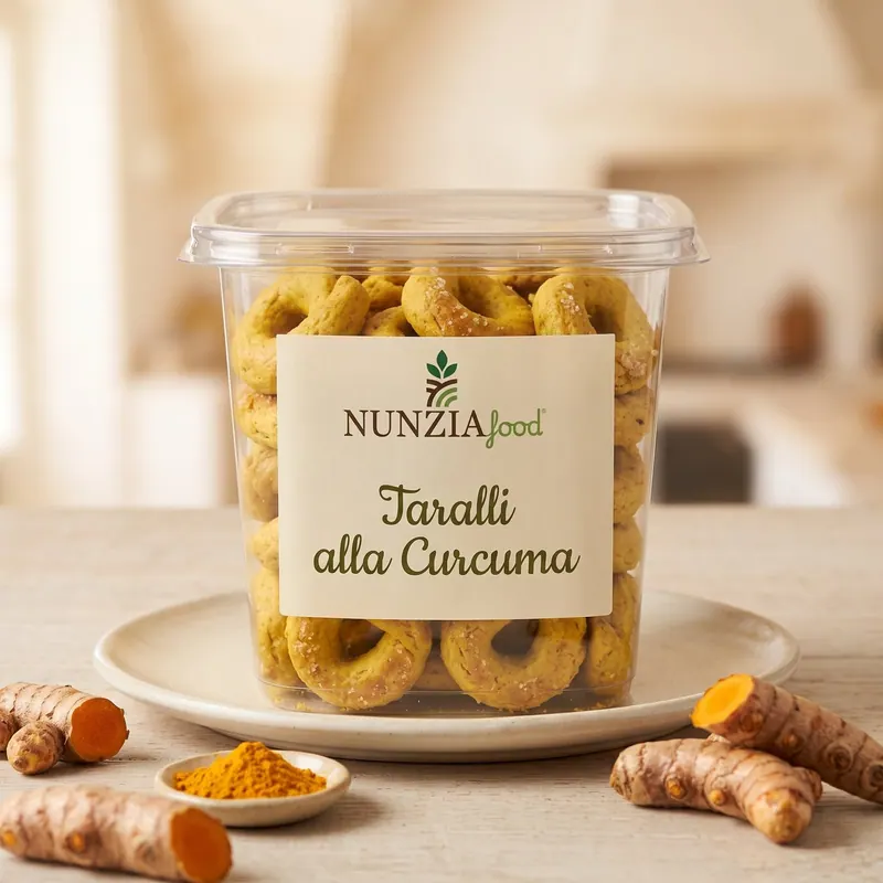 Taralli alla curcuma Nunzia Food