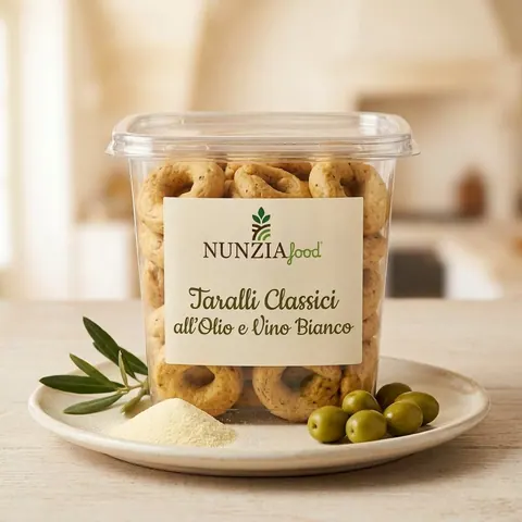 Taralli classici all'olio e vino bianco Nunzia Food