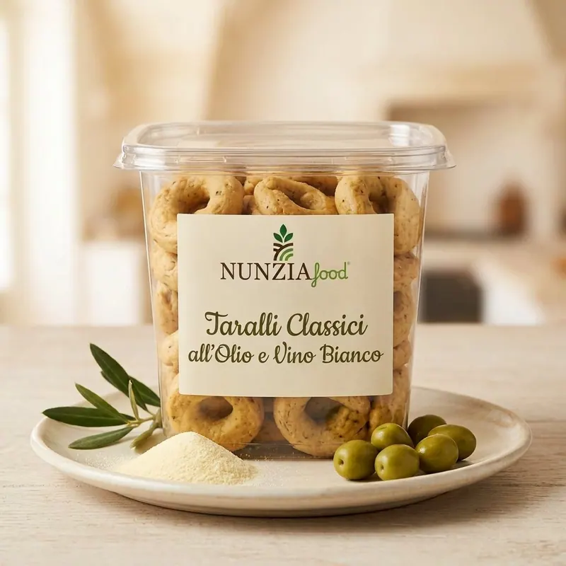 Taralli classici all'olio e vino bianco Nunzia Food
